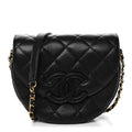 Chanel Caviar Quilted Small Messenger Flap Black