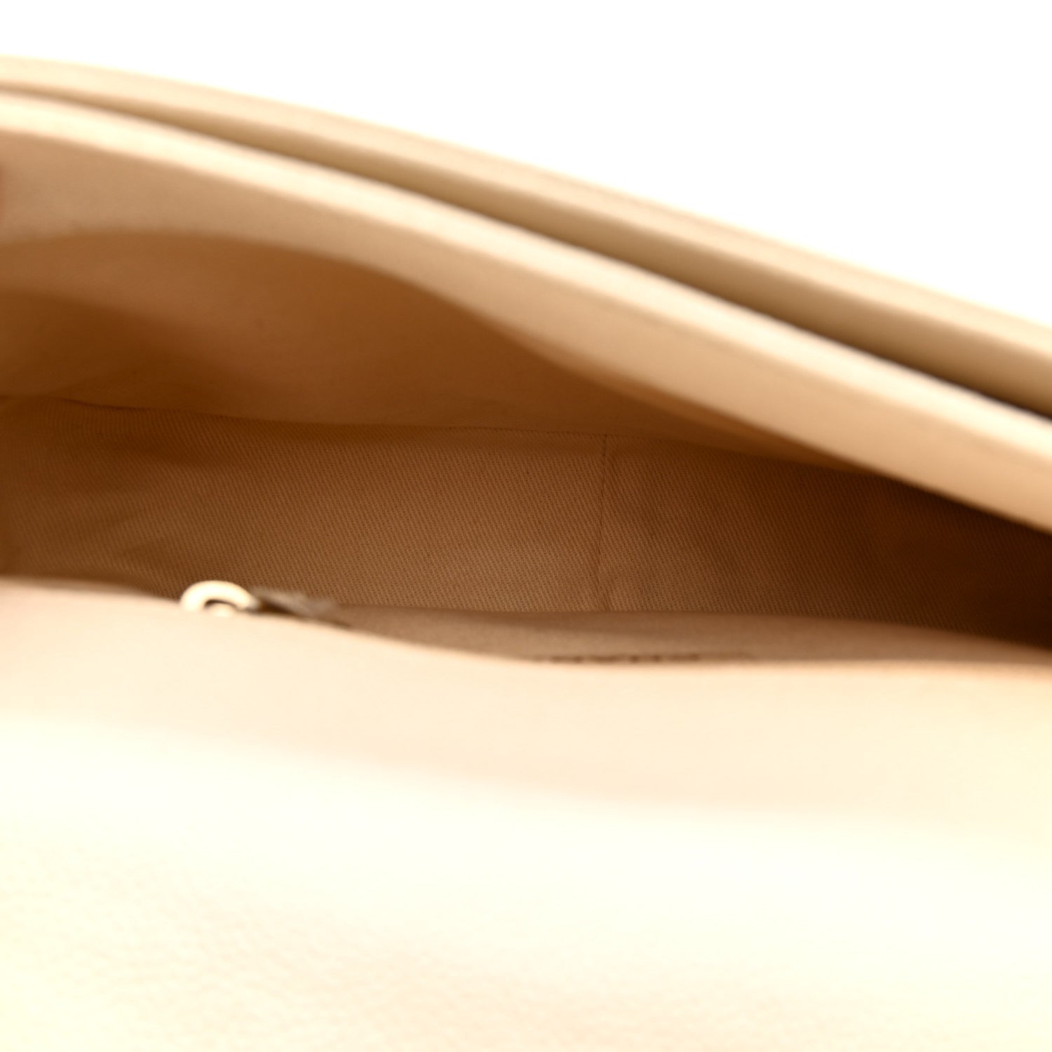 Chanel Grained Calfskin Quilted Small Cuba Top Handle Flap White