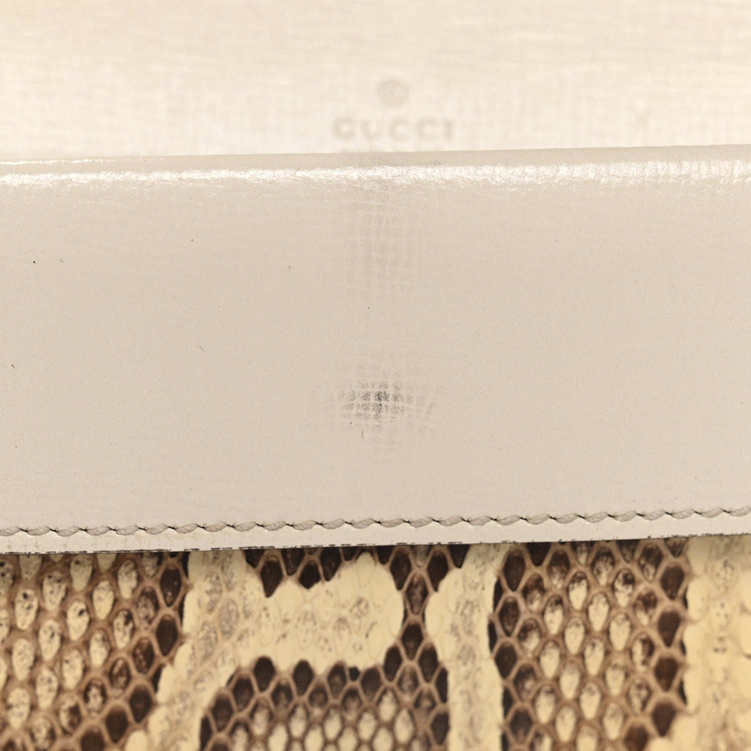 Gucci Snakeskin Azalea Calfskin Enamel Super Mini Dionysus Shoulder Bag New Rock White Electric Blue