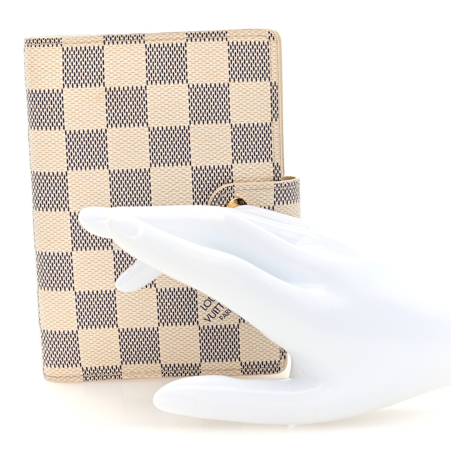 Louis Vuitton Damier Azur Small Ring Agenda Cover