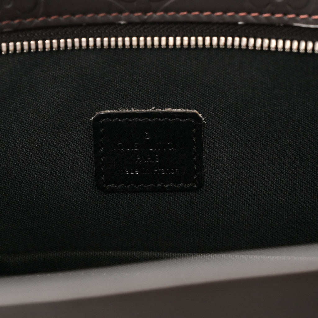 Louis Vuitton Monogram Glace Steve Messenger Bag Cafe