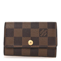 Louis Vuitton Damier Ebene Multicles 6 Key Holder