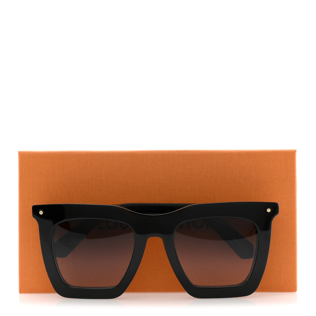 Louis Vuitton Acetate La Grande Bellezza Sunglasses Z1217E Black