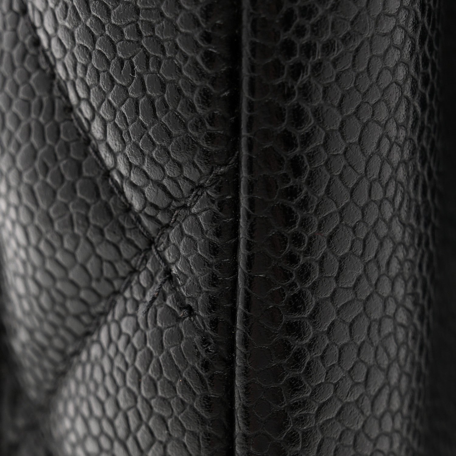 Chanel Caviar Quilted Grand Shopping Tote GST Black