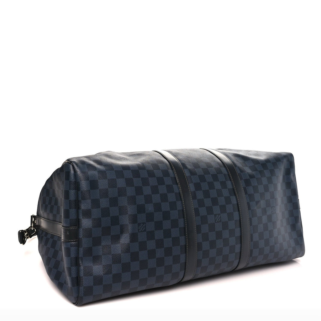 Louis Vuitton Damier Cobalt Keepall Bandouliere 55