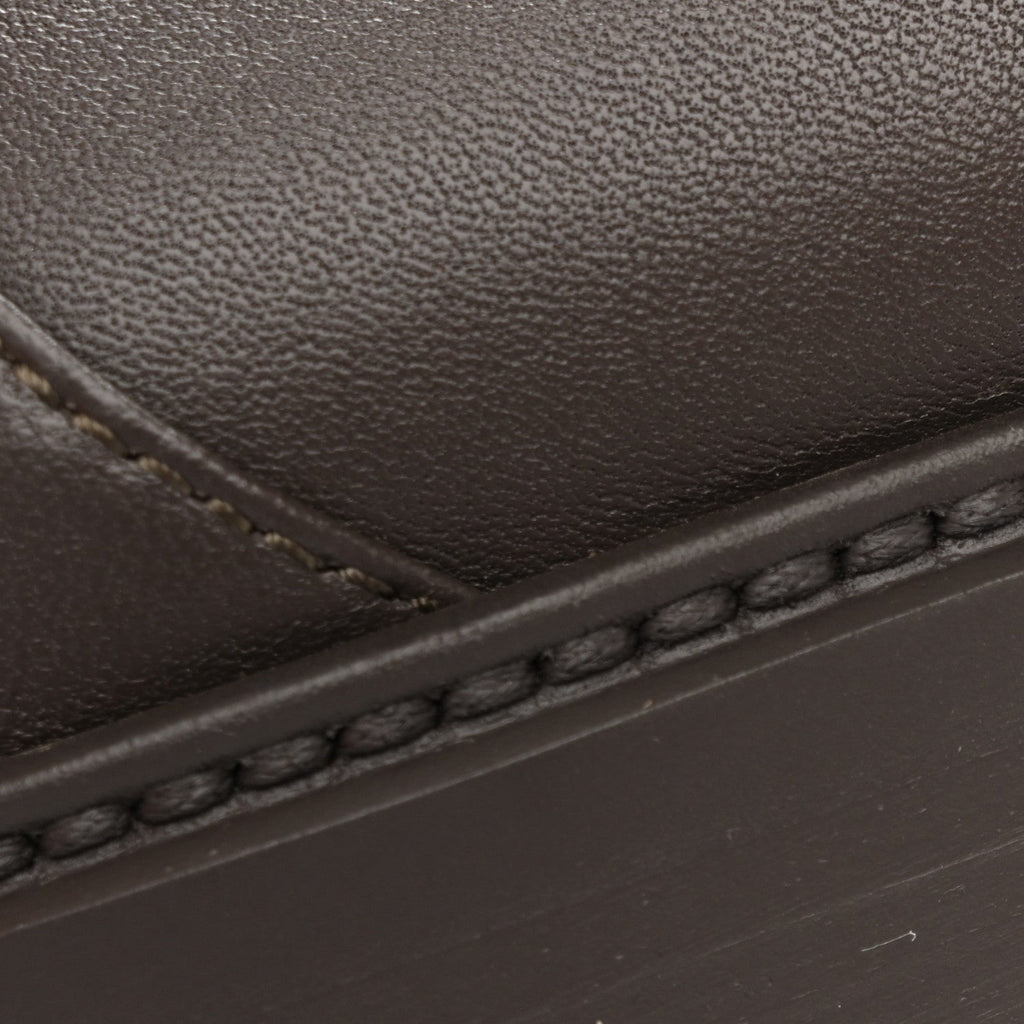 Lambskin Quilted CC Turnlock Loafers 40 Dark Brown