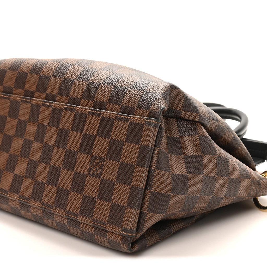 Louis Vuitton Damier Ebene Odeon Tote PM Black