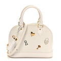 Louis Vuitton Epi Love Lock Alma BB White