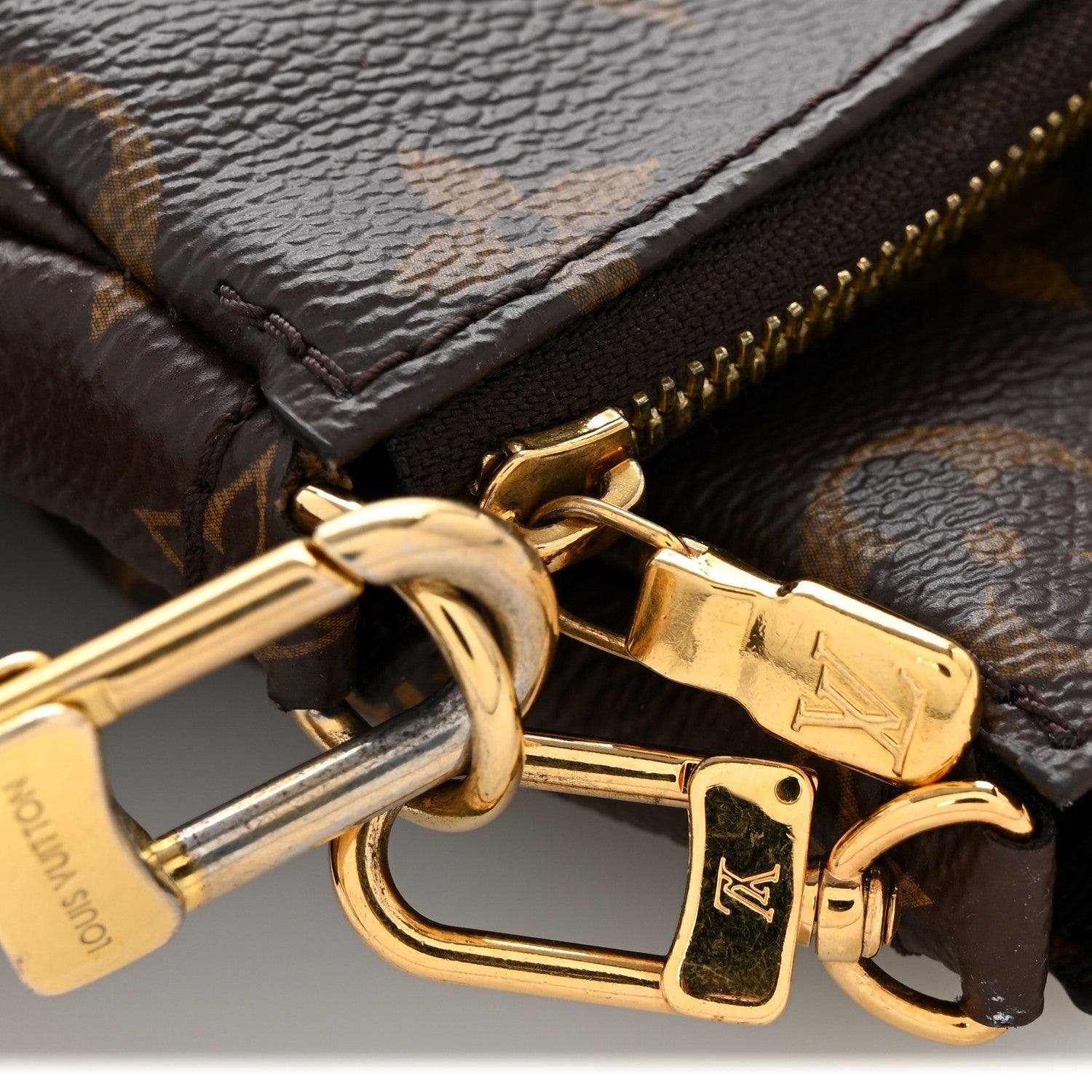 Louis Vuitton Monogram Multi Pochette Accessories Kaki