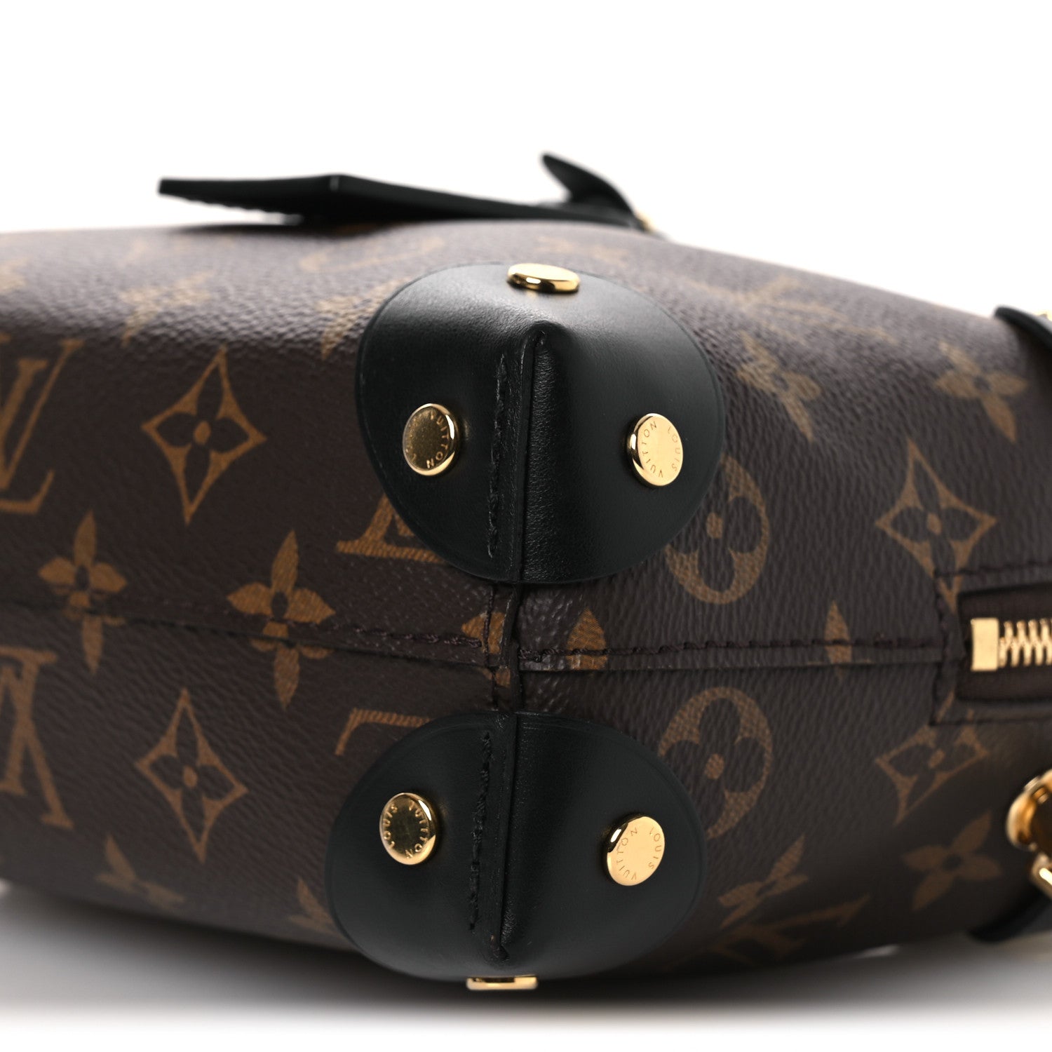 Louis Vuitton Monogram Petite Malle Souple Black