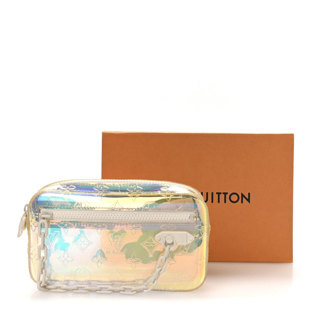 Louis Vuitton PVC Monogram Pochette Volga Iridescent Prism