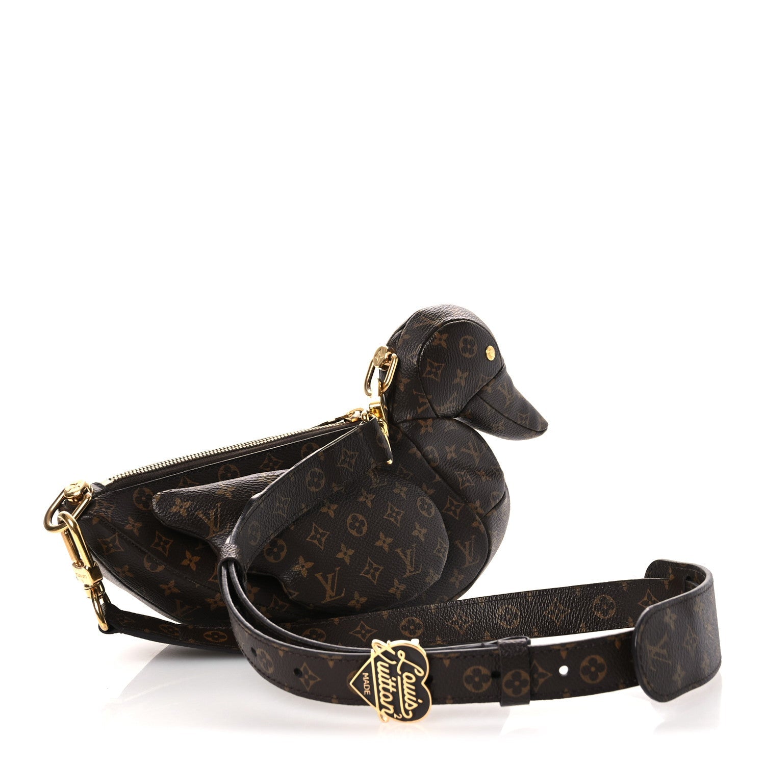Louis Vuitton X NIGO Monogram Duck Bag