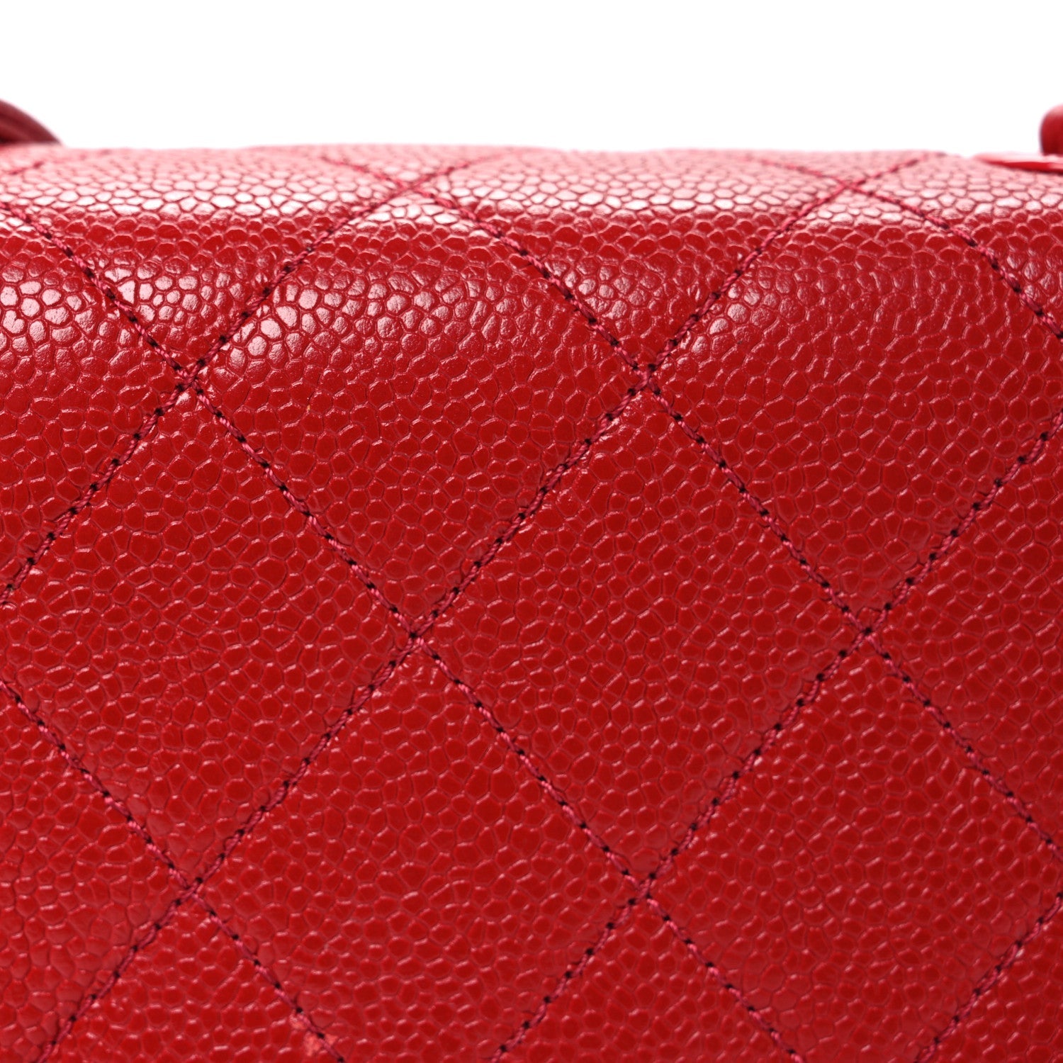 Chanel Caviar Quilted Mini Incognito Square Flap Red