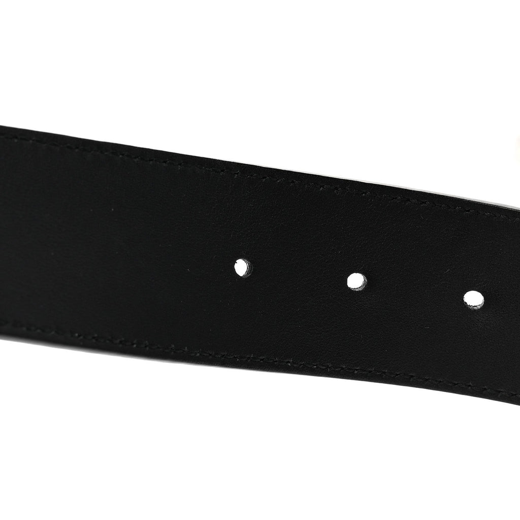 Gucci Calfskin Double G 40mm Belt 100 40 Black
