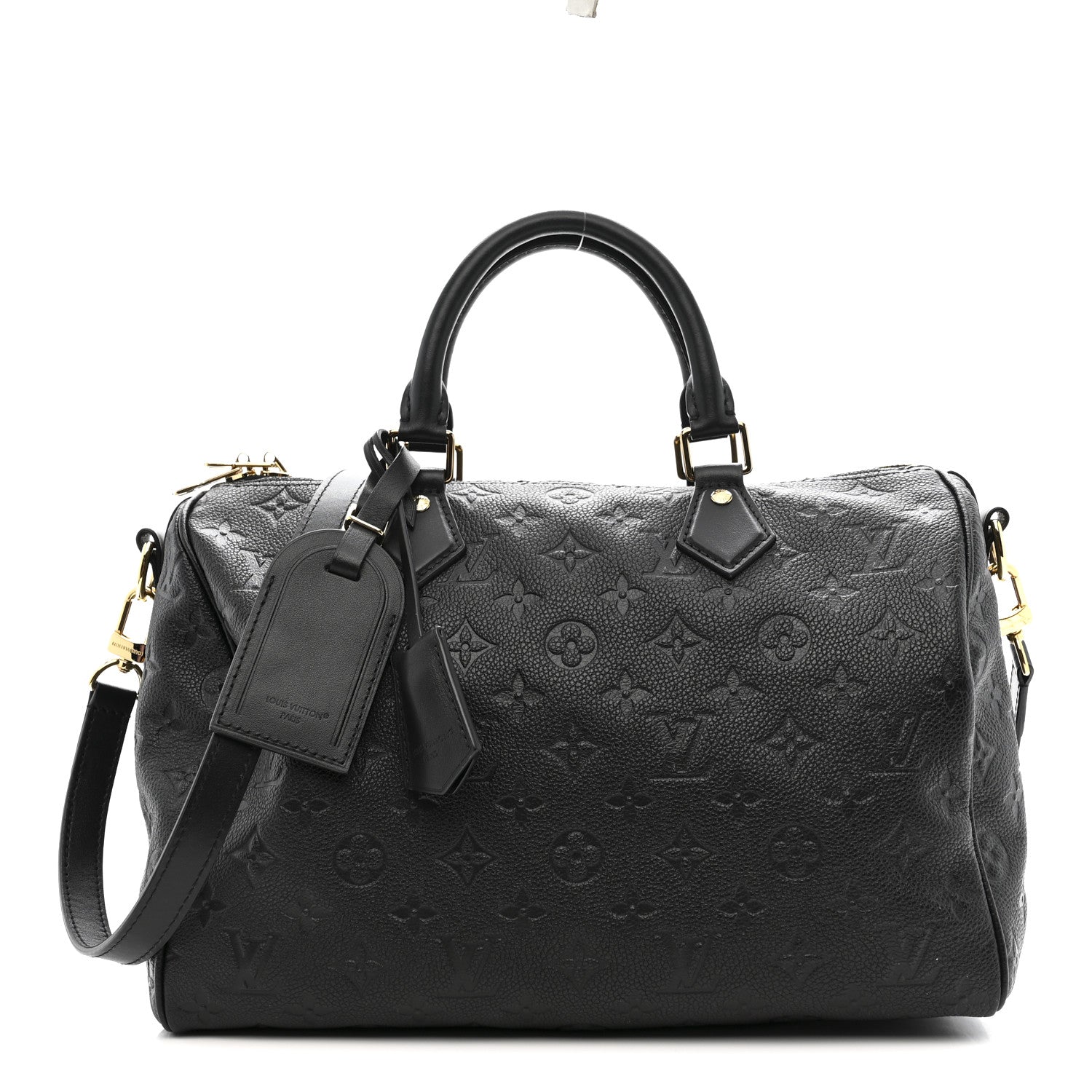 Louis Vuitton Empreinte Monogram Speedy Soft 30 Black