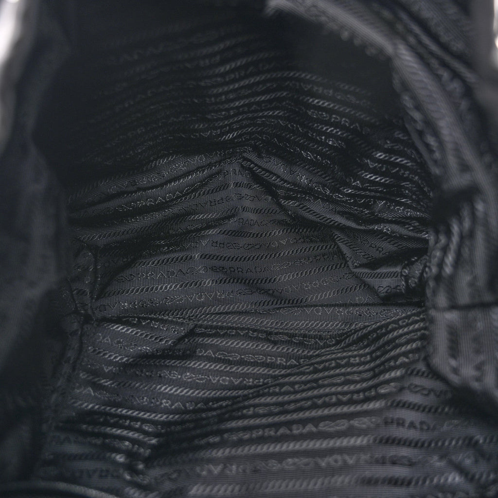 Prada Re-Nylon Saffiano Medium Backpack Black