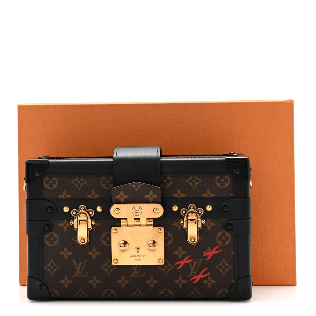 Louis Vuitton Monogram Petite Malle Black