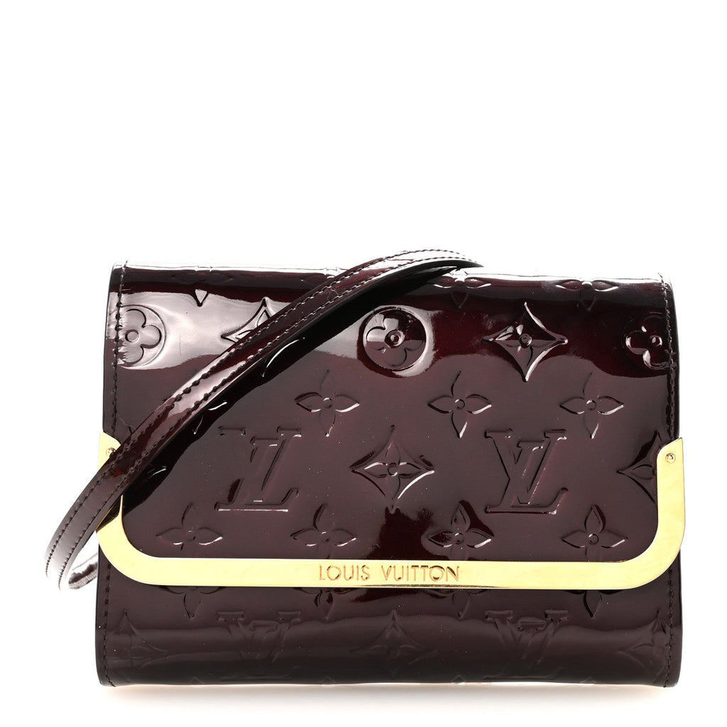Louis Vuitton Vernis Rossmore PM Amarante