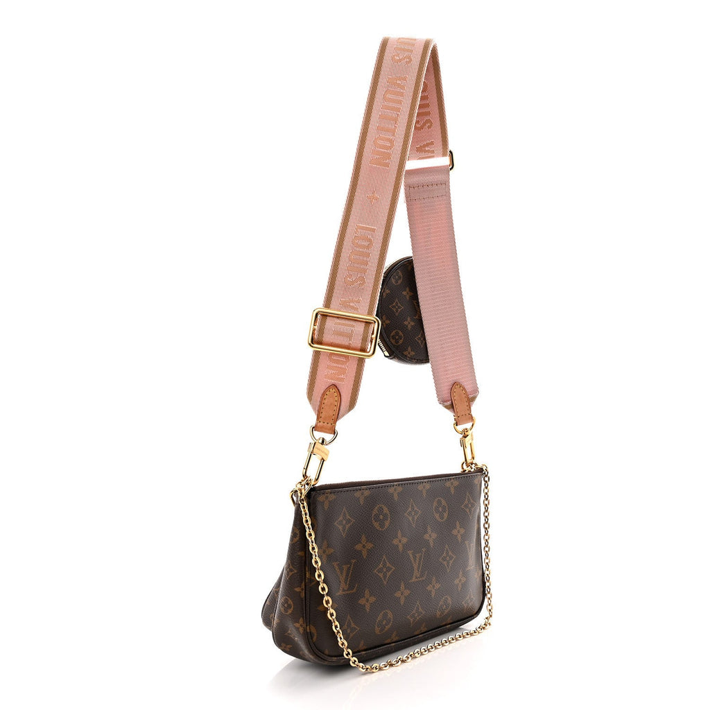 Louis Vuitton Monogram Multi Pochette Accessories Rose Clair