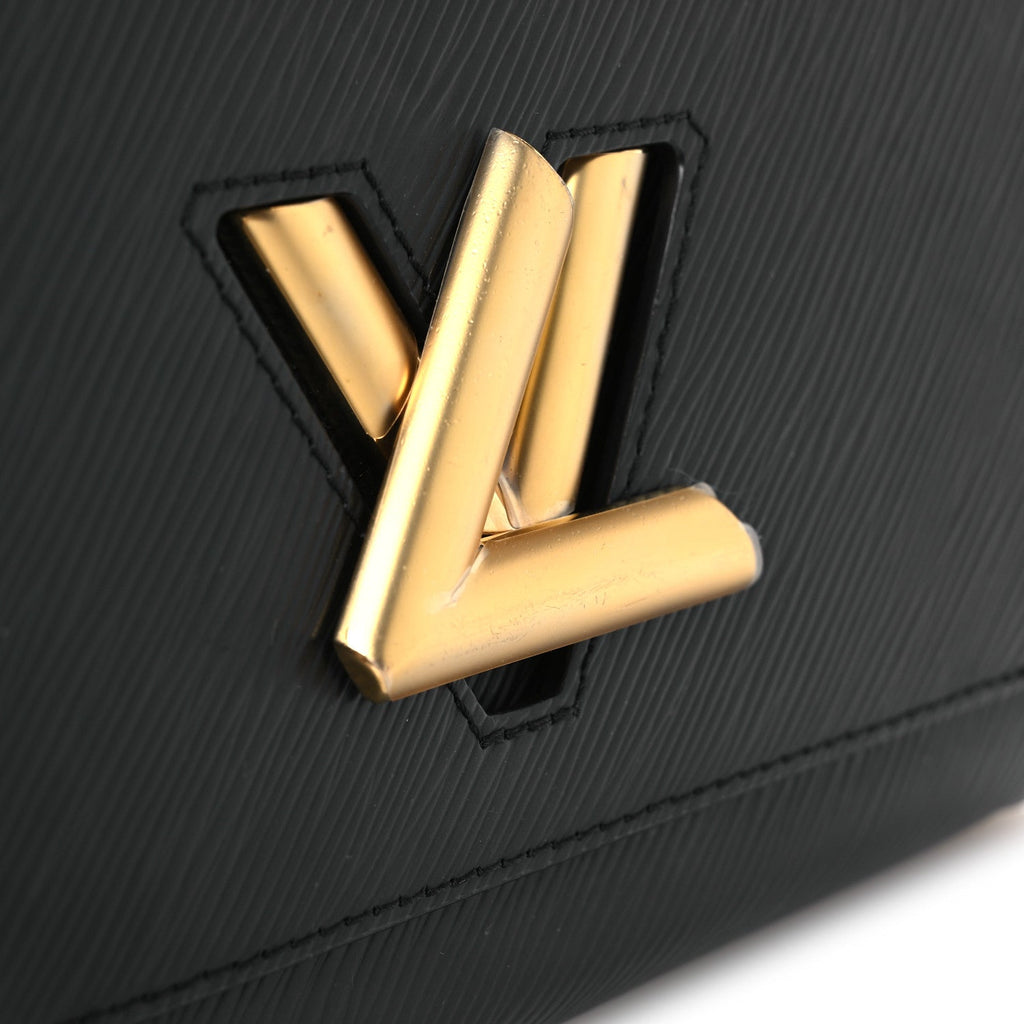 Louis Vuitton Epi Twist Shoulder Bag MM Black