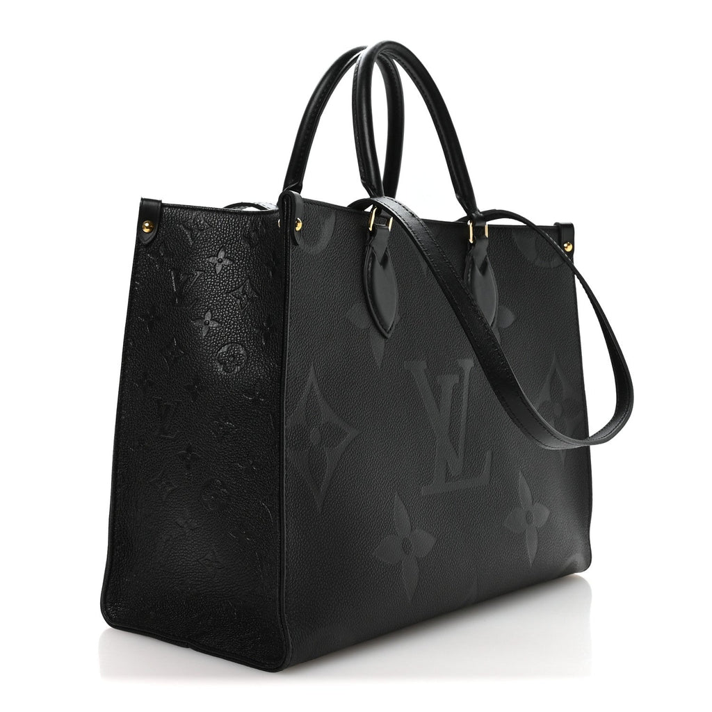 Louis Vuitton Empreinte Monogram Giant Onthego MM Black