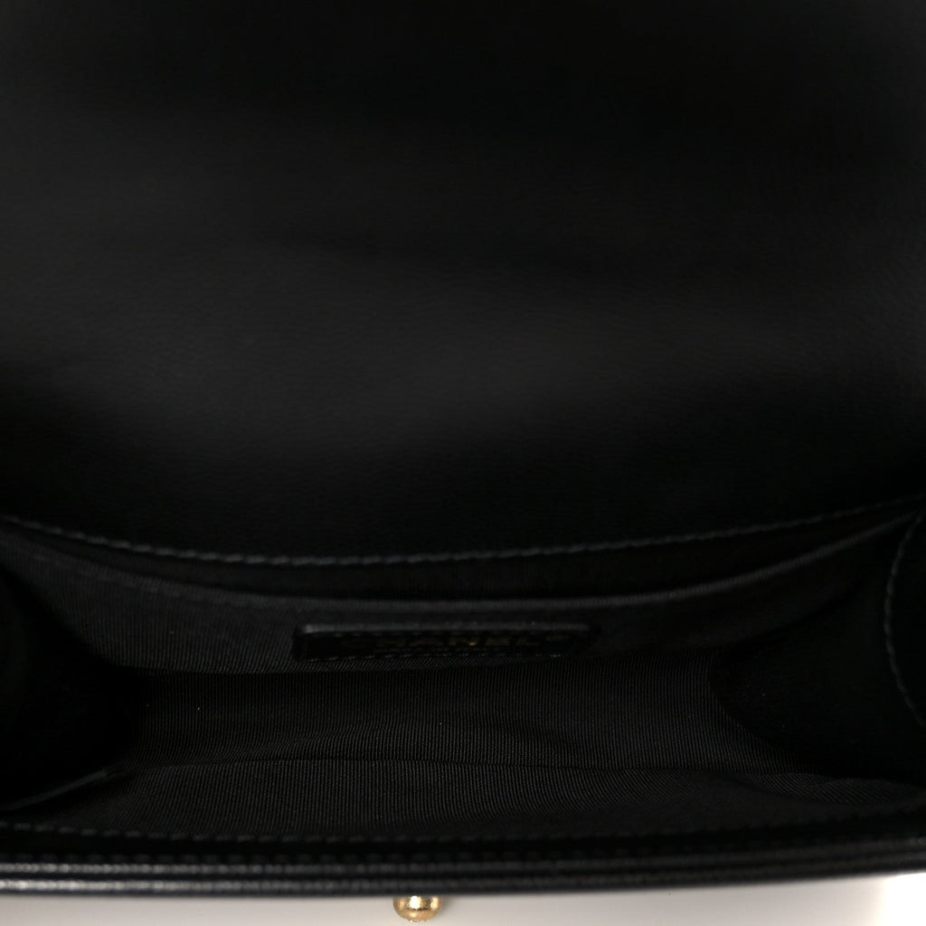 Chanel Caviar Quilted Small Boy Flap Black