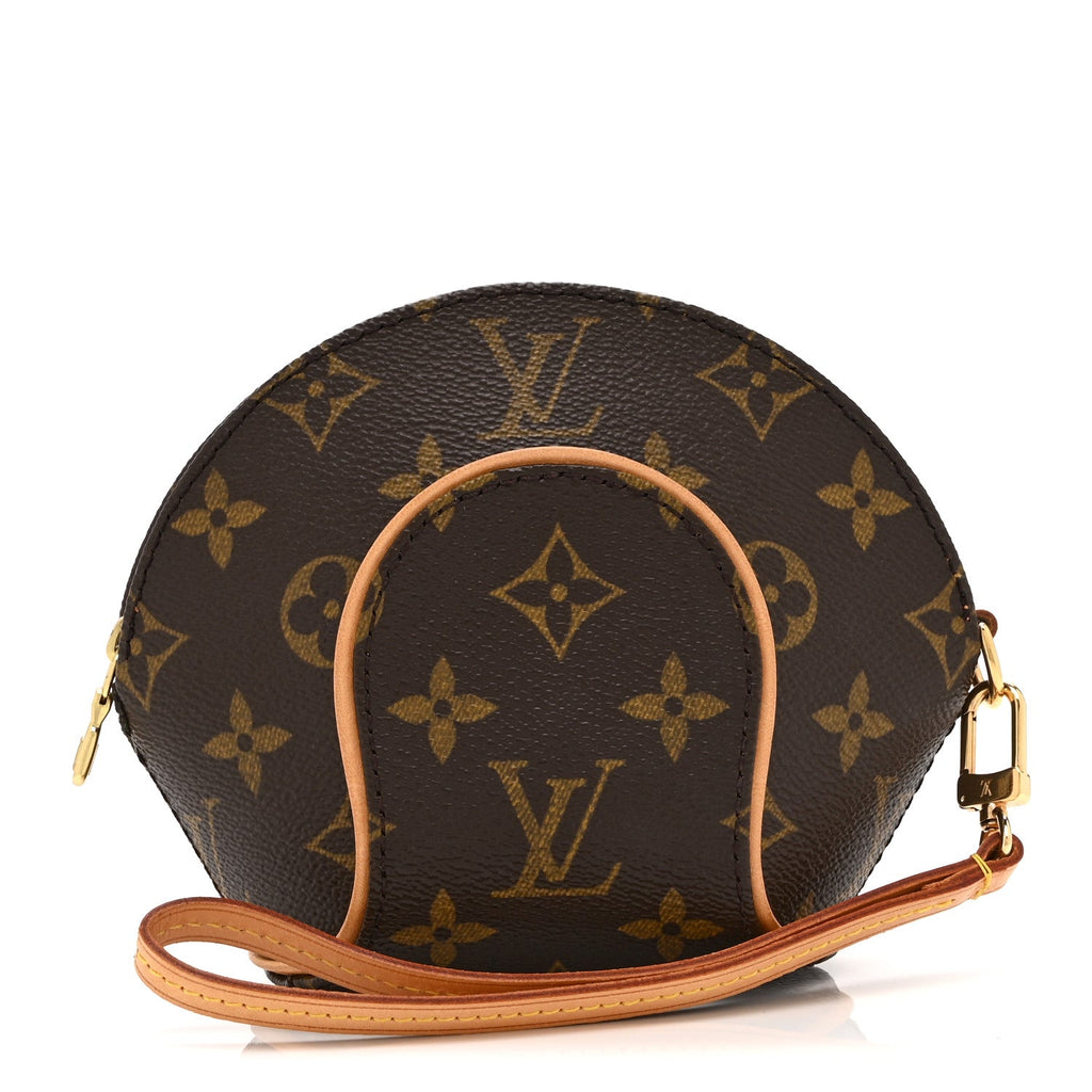 Louis Vuitton Monogram Mini Ellipse Wristlet Clutch