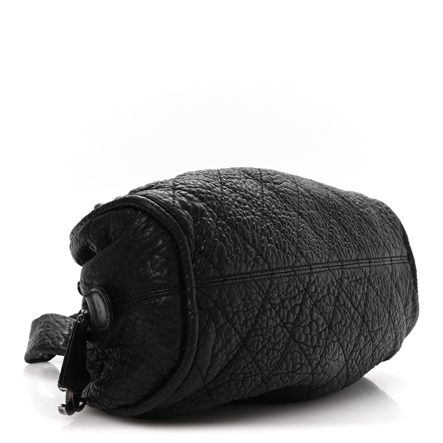 Chanel Distressed Lambskin Le Marais Bowler Black