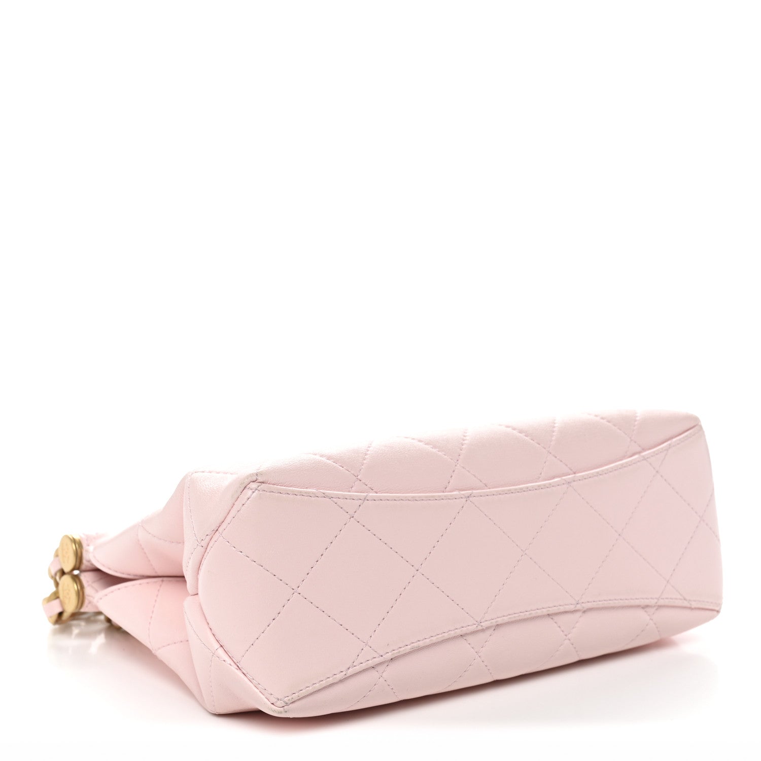 Chanel Shiny Lambskin Small Shopping Bag Light Pink