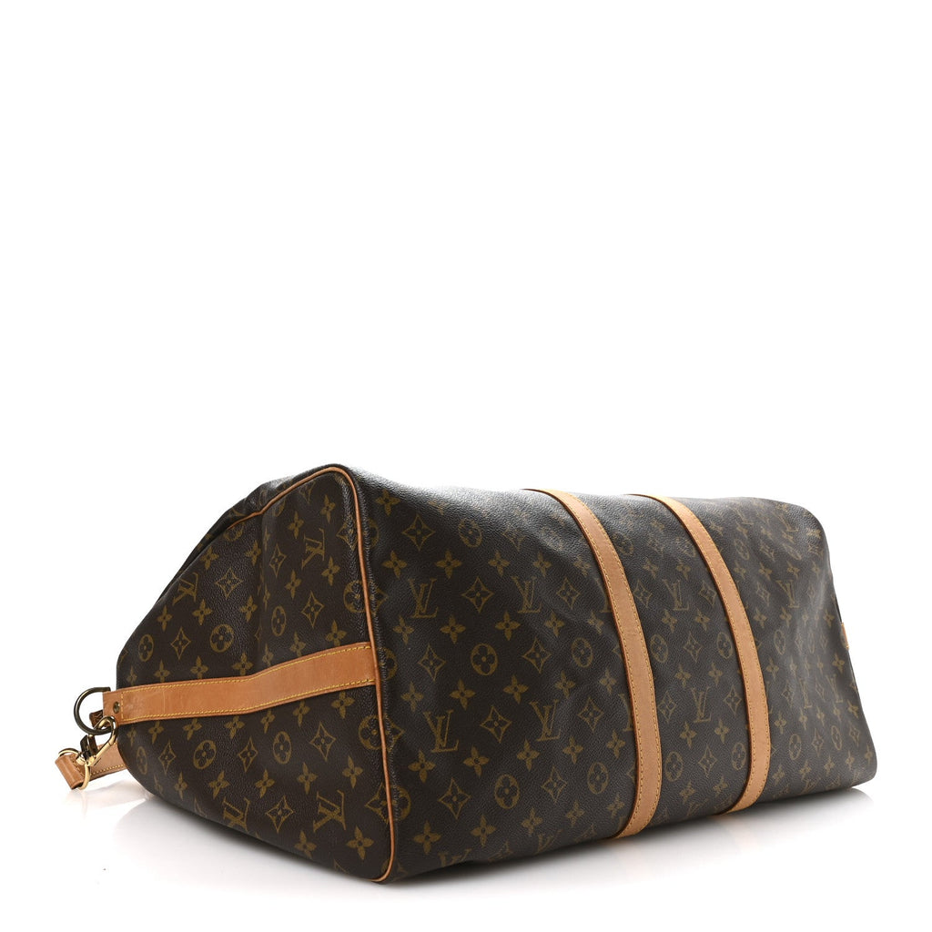 Louis Vuitton Monogram Keepall Bandouliere 55