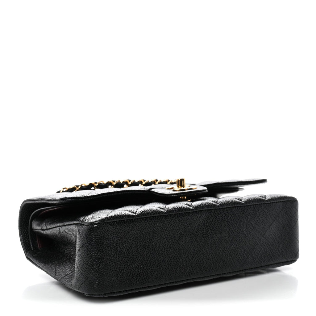 Chanel Caviar Quilted Medium Double Flap Black