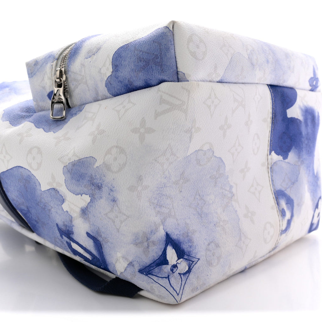 Louis Vuitton Monogram Watercolor Discovery Backpack Blue