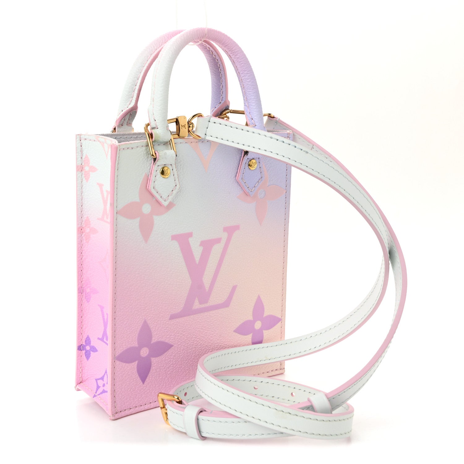 Louis Vuitton Monogram Giant Spring In The City Petit Sac Plat Sunrise Pastel