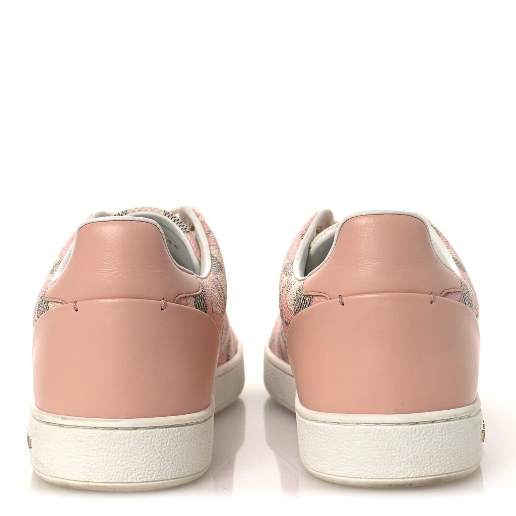 Louis Vuitton Damier Azur Tahitienne Bora Bora Sneakers 40 Rose Ballerine