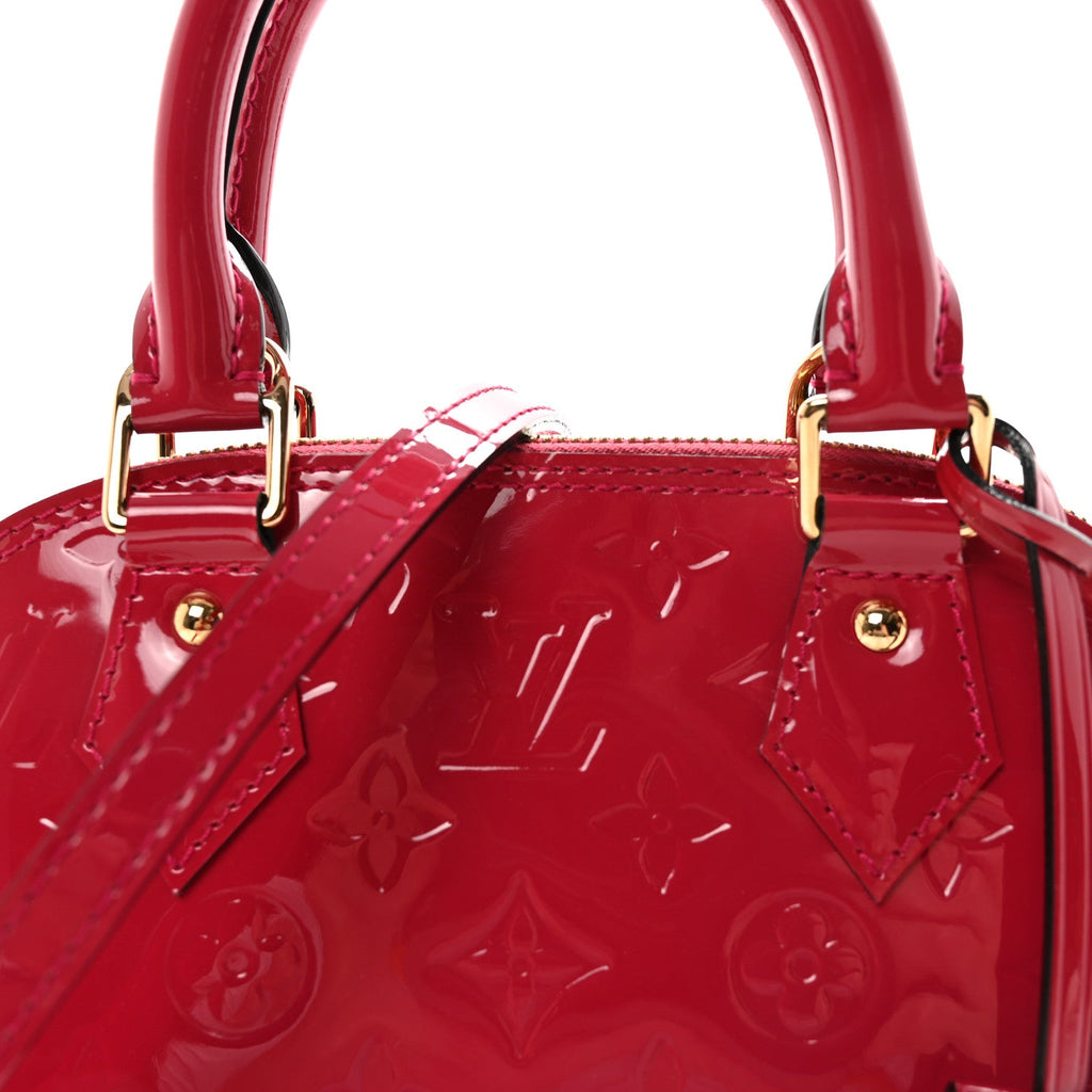 Louis Vuitton Vernis Alma BB Rose Indien
