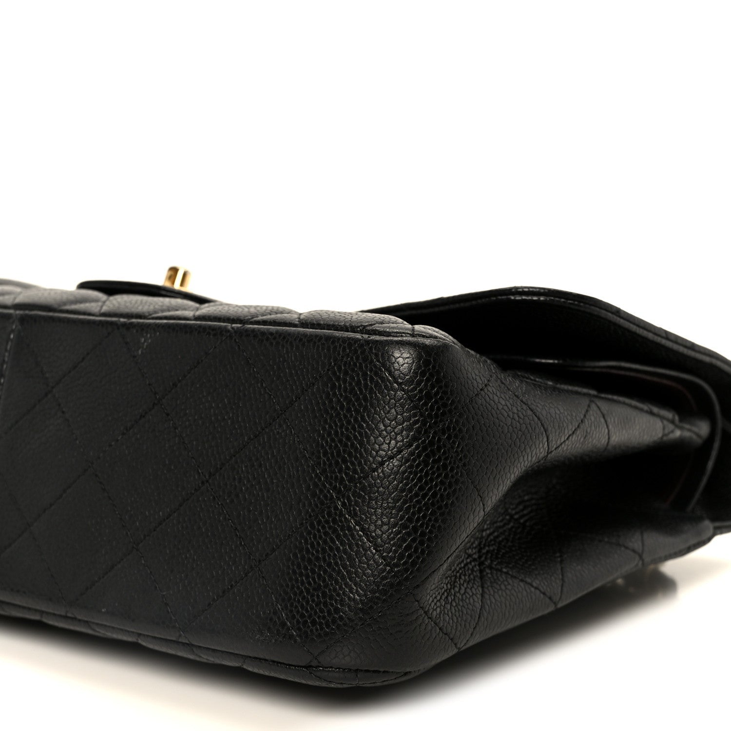 Chanel Caviar Quilted Jumbo Double Flap Black
