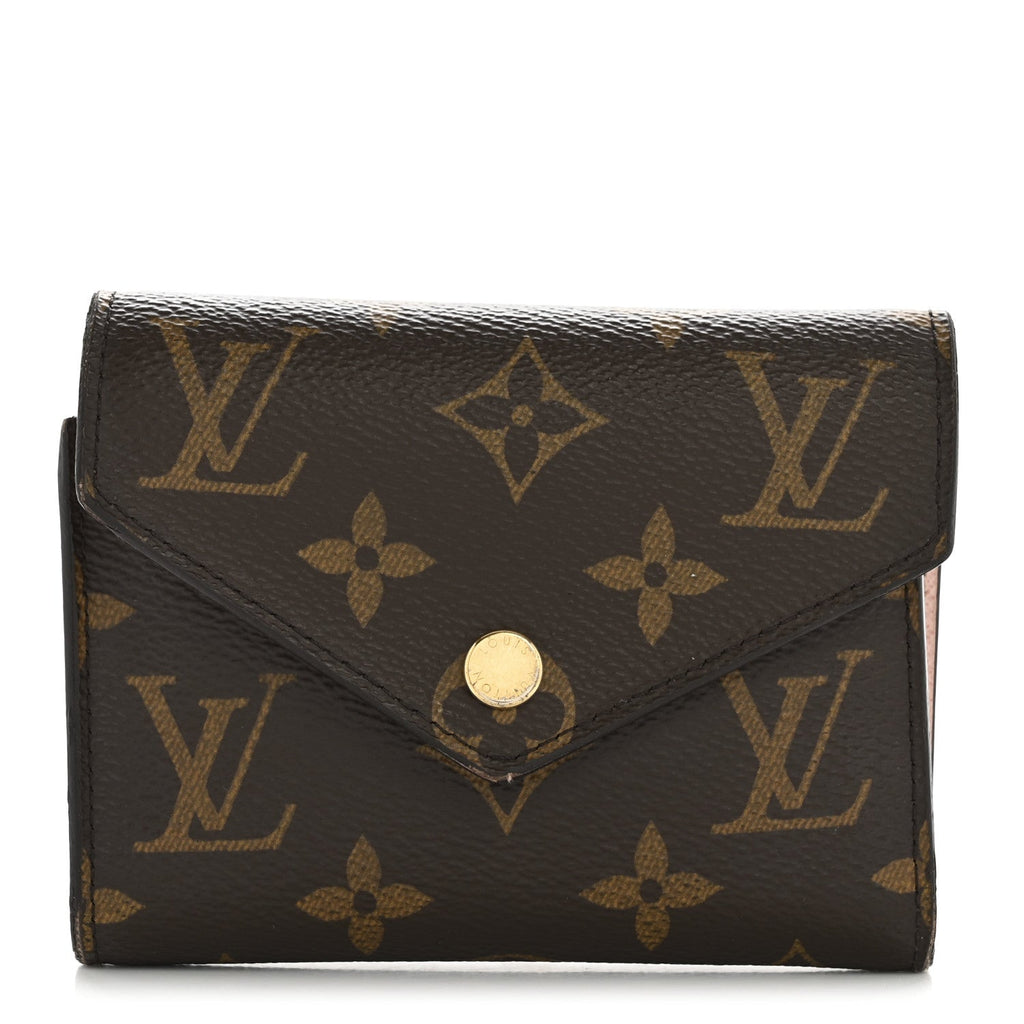 Louis Vuitton Monogram Victorine Wallet Rose Ballerine