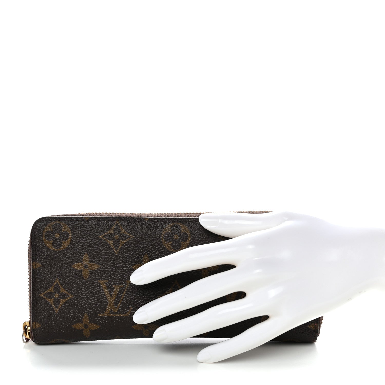Louis Vuitton Monogram Clemence Wallet Fuchsia