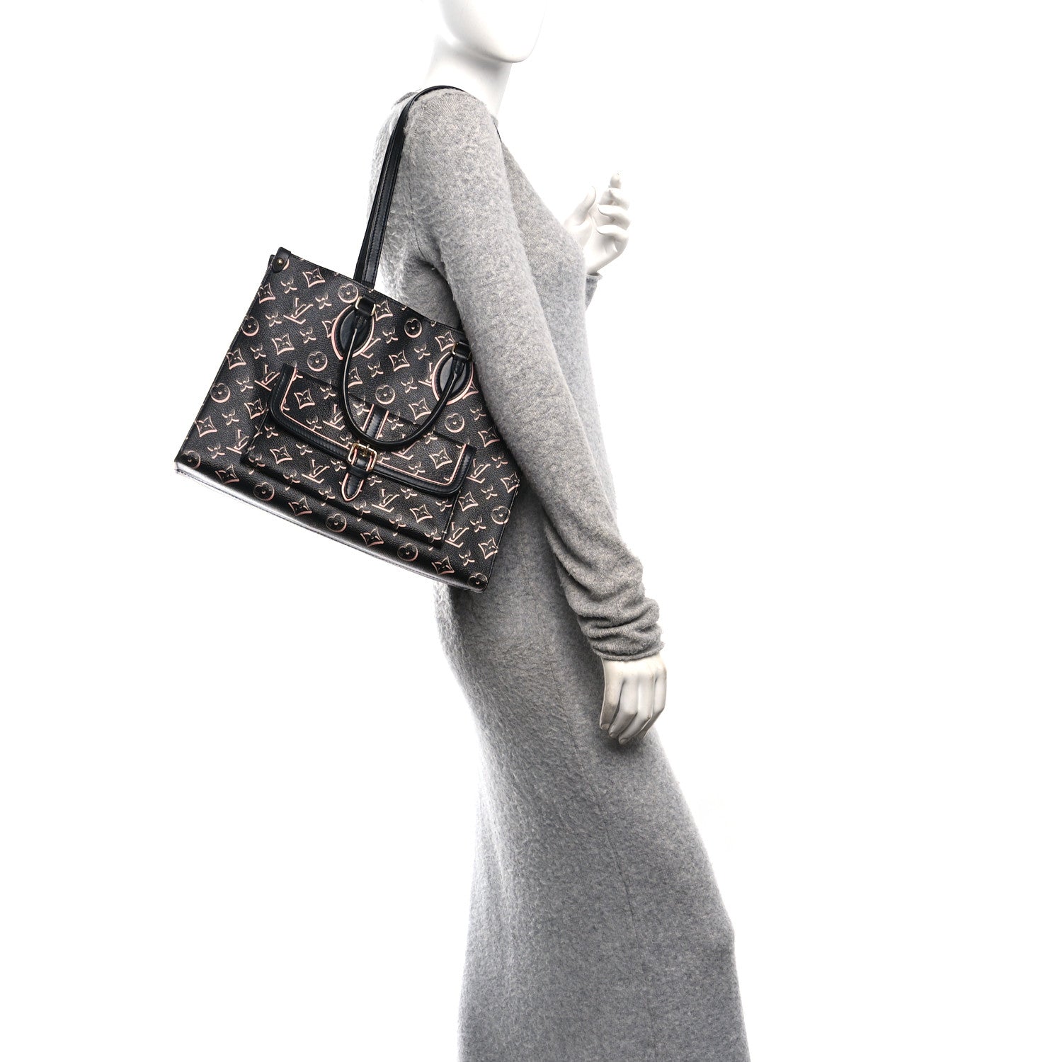 Louis Vuitton Monogram Fall for You LV Neo Onthego MM Black