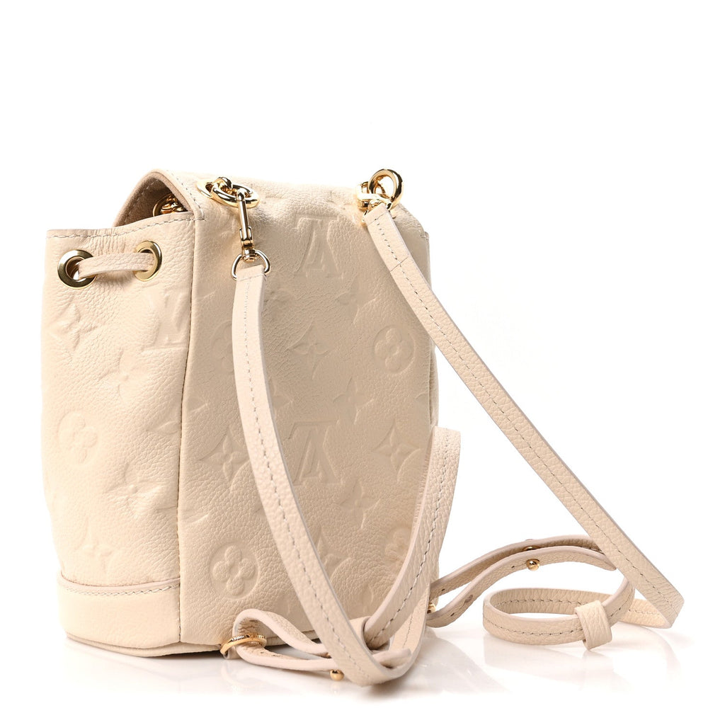 Louis Vuitton Empreinte Nano Noe Backpack Creme