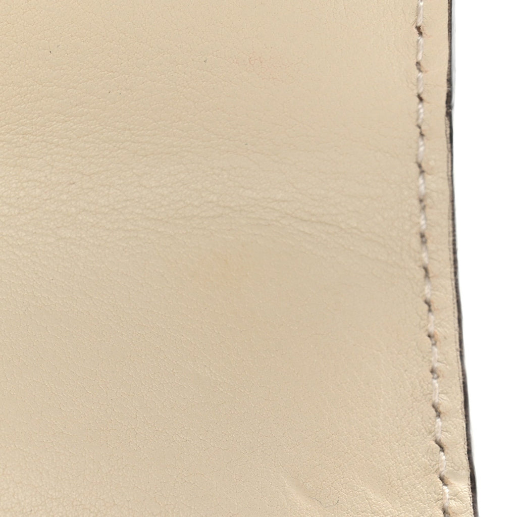 Gucci GG Supreme Monogram Calfskin Small Padlock Shoulder Bag Beige Mystic White Sun Oil
