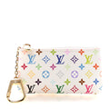 Louis Vuitton LV X TM Monogram Multicolor Key Pouch White
