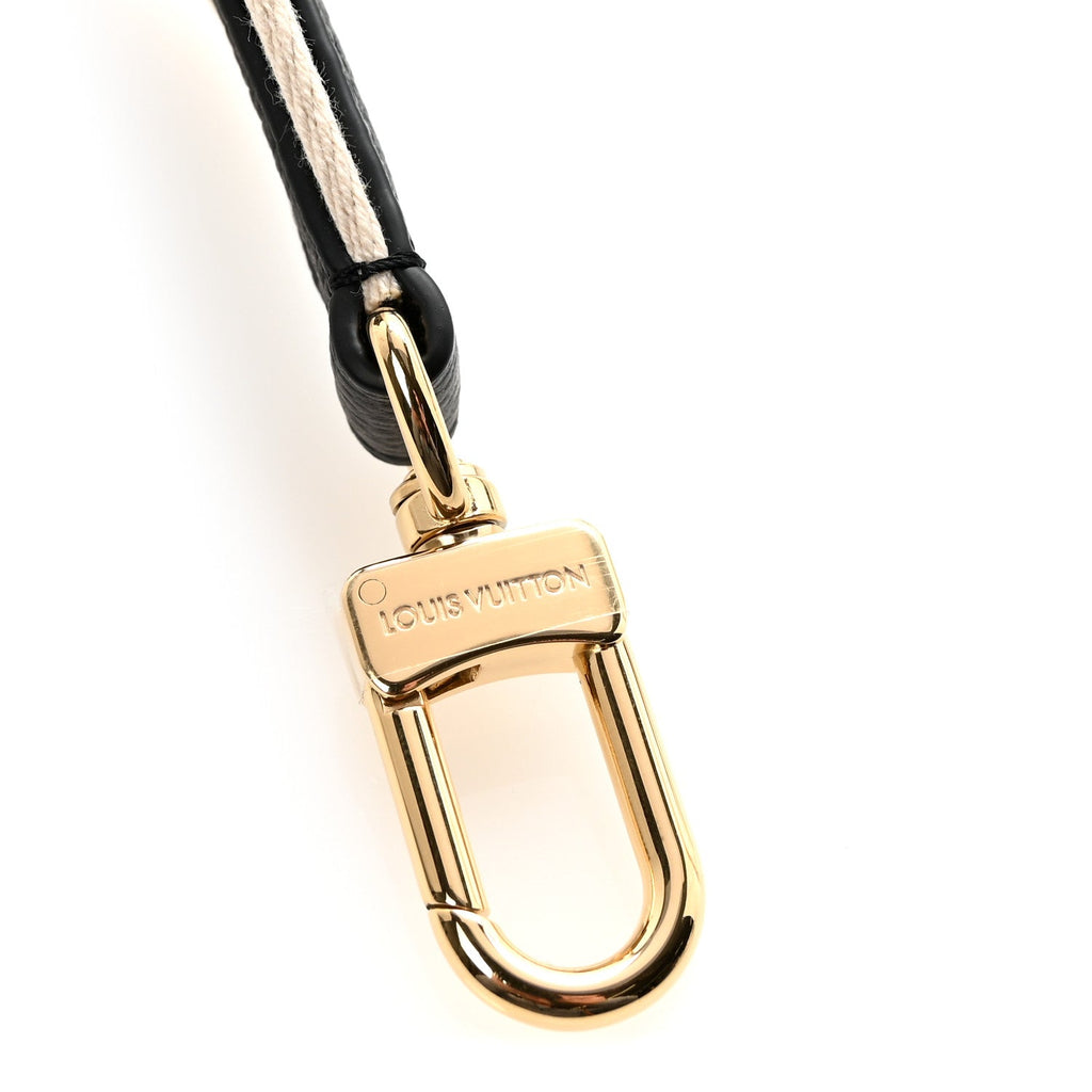 Louis Vuitton Jacquard Diane Shoulder Strap Black Ivory