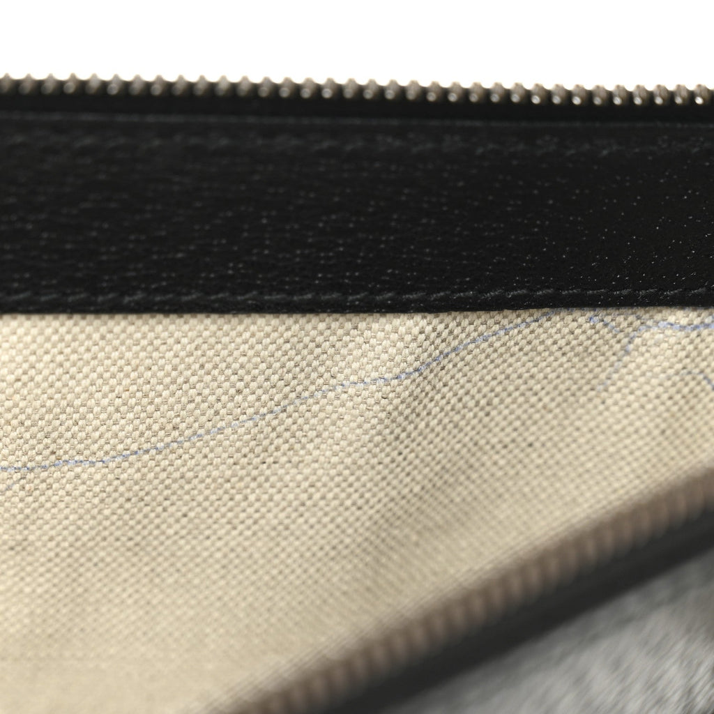 Gucci Grained Calfskin Bee Star Messenger Black