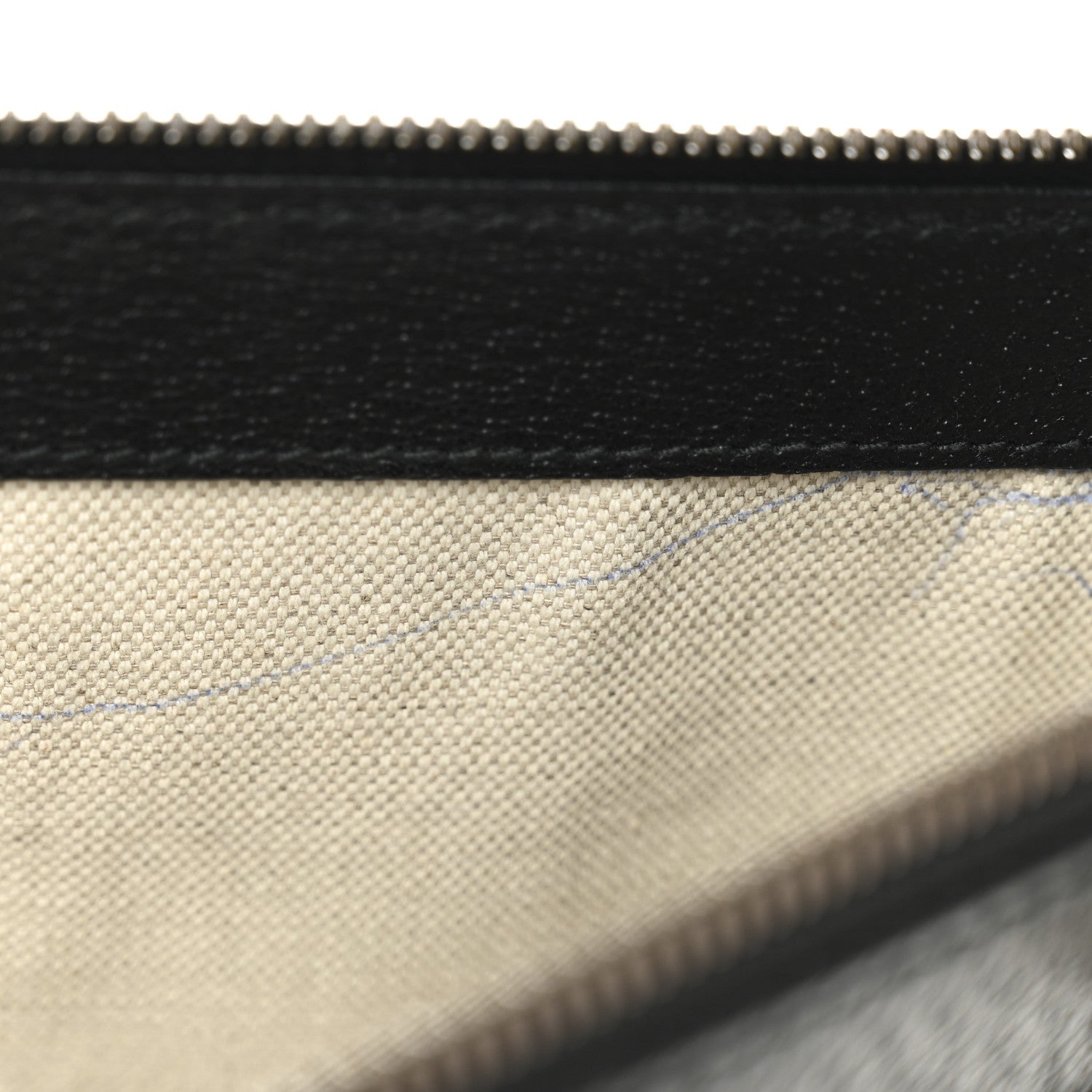 Gucci Grained Calfskin Bee Star Messenger Black
