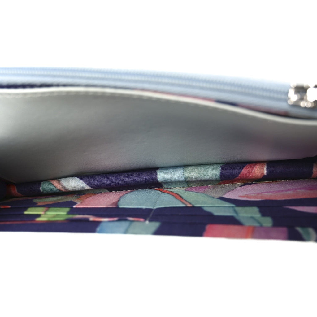 Chanel Canvas Quilted Jungle Jeans Wallet on Chain WOC Multicolor