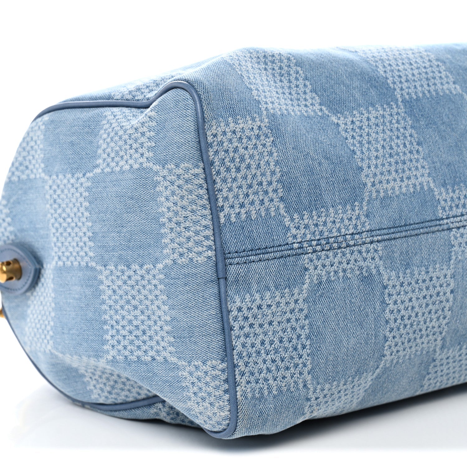 Louis Vuitton Damier Denim 3D Speedy Bandouliere 30 Denim Blue