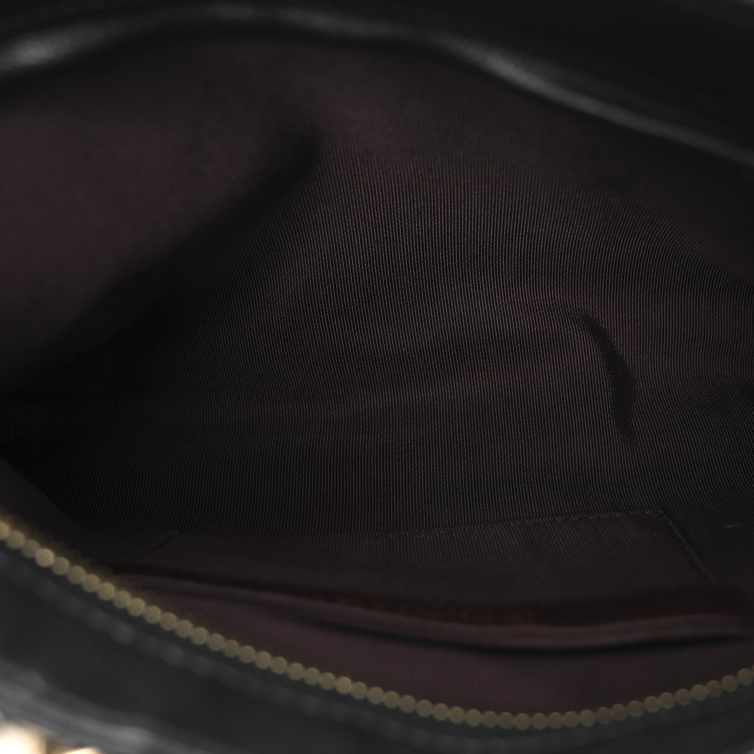Chanel Lambskin Chain Frame Shoulder Bag Black