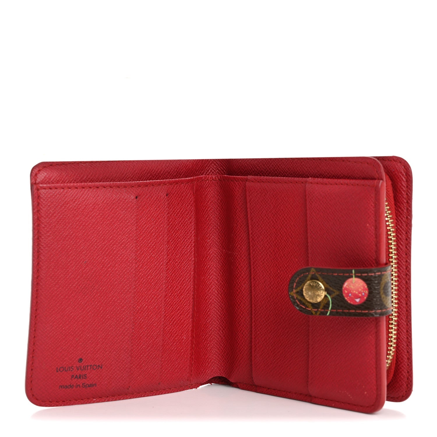 Louis Vuitton Monogram Cerises Compact Zippe Wallet