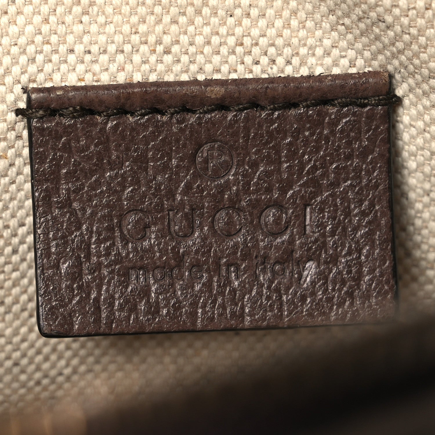 Gucci GG Supreme Monogram Web Mini Ophidia Messenger Brown